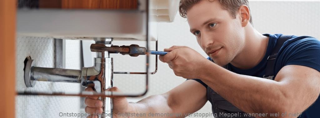 Gootsteen demonteren verstopping Meppel: wanneer wel of niet?