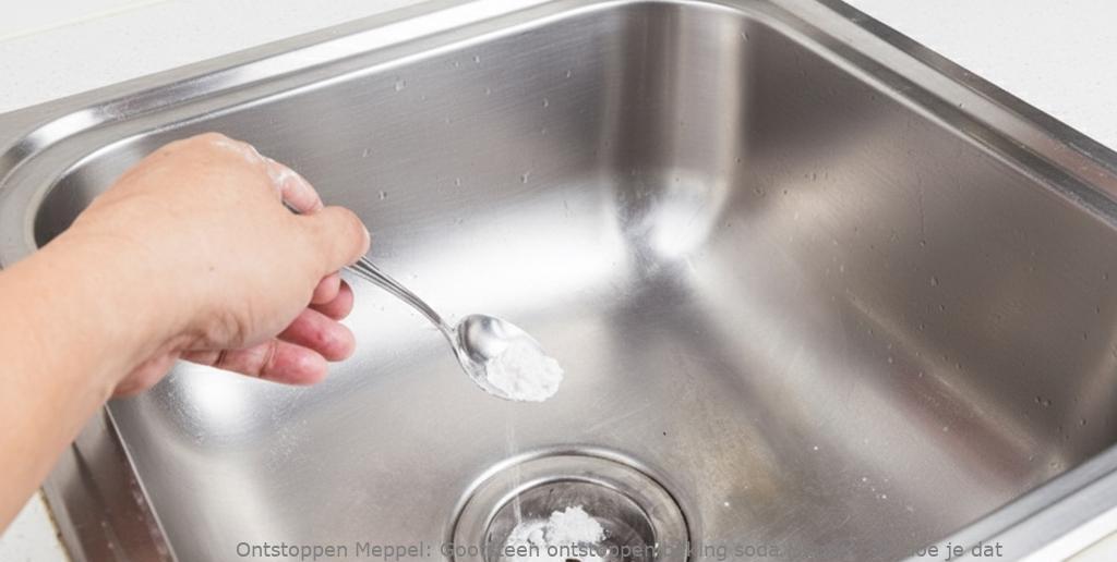 Gootsteen ontstoppen baking soda Meppel: Zo doe je dat