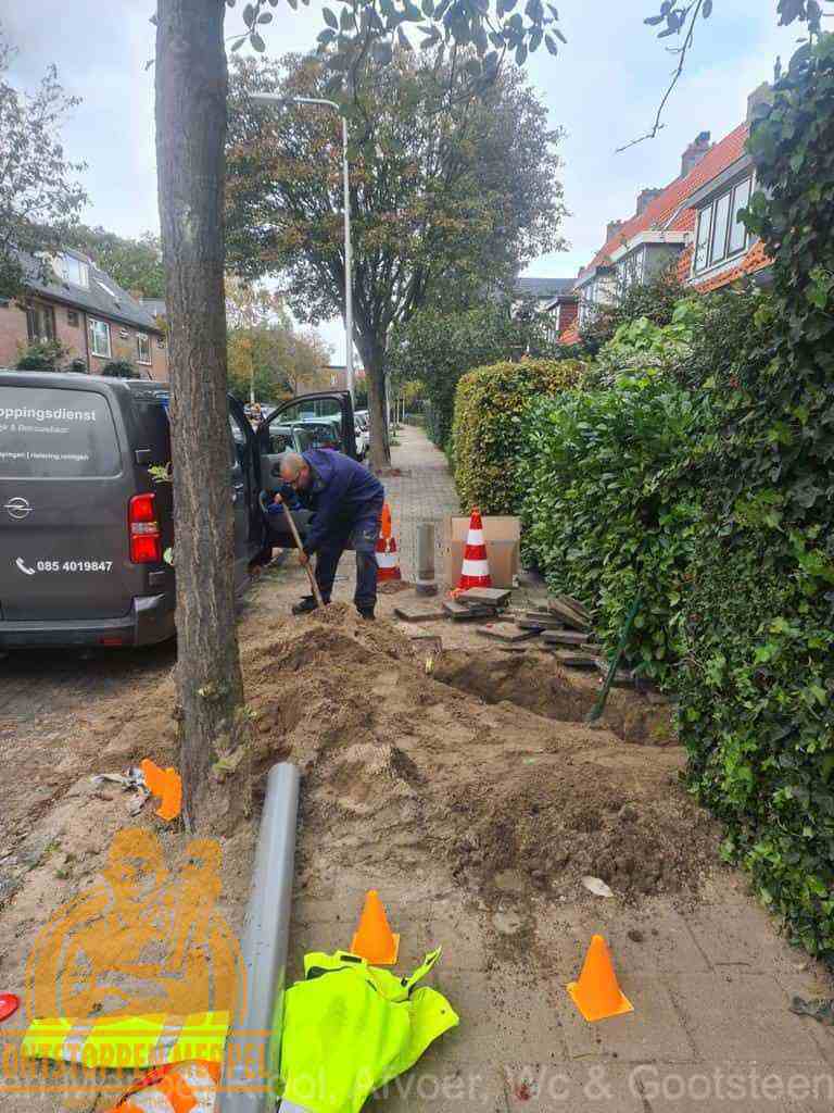 Graven riool Meppel