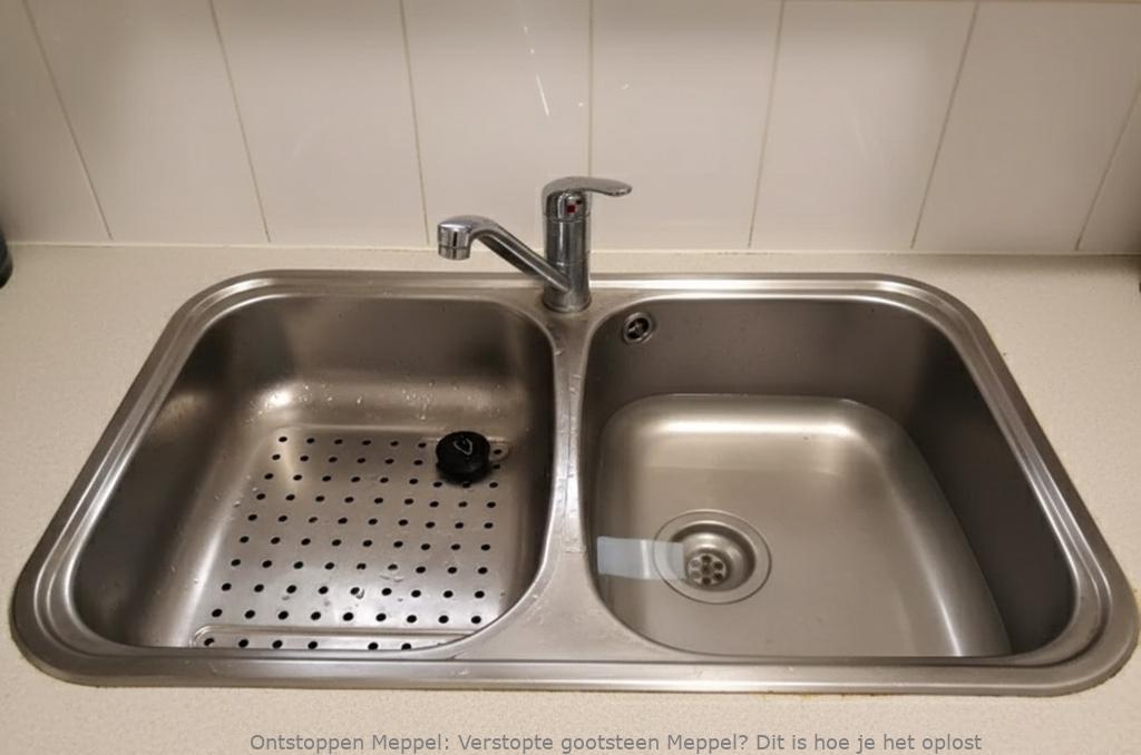 Verstopte gootsteen Meppel? Dit is hoe je het oplost